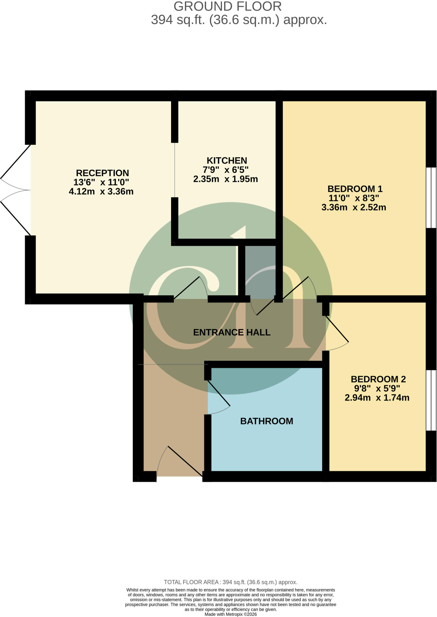 Twickenham Close, East Swindon, Wiltshire, SN3 floorplan