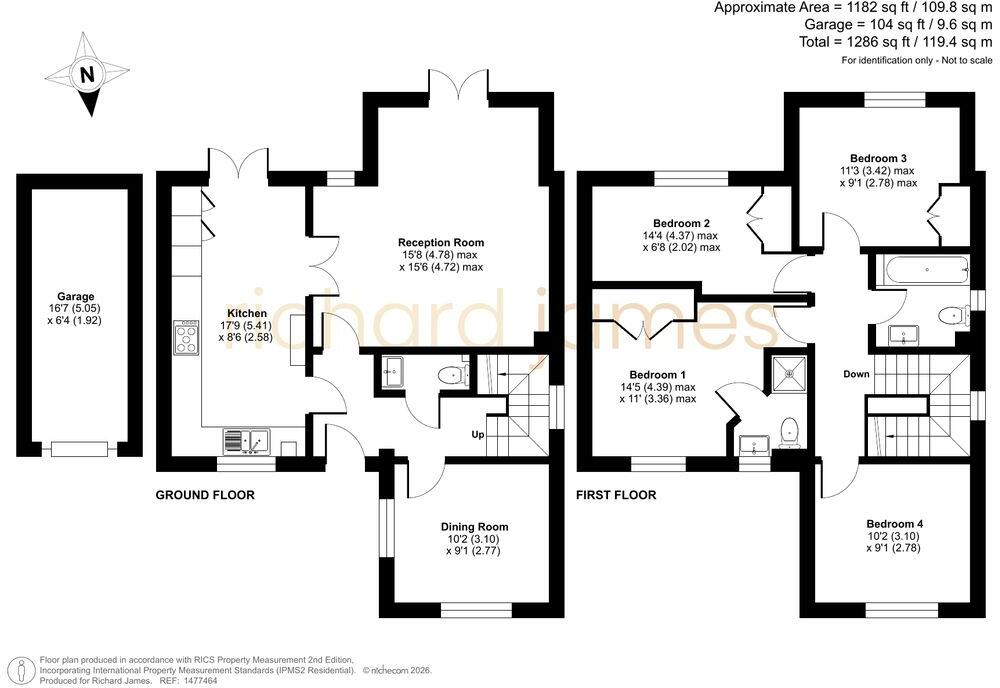 The Sunflowers, Stratton St Margaret, Swindon, SN2 floorplan