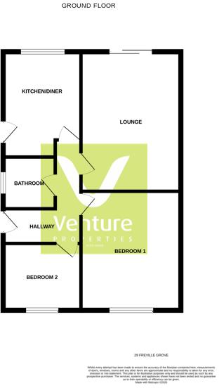 Freville Grove, Darlington floorplan