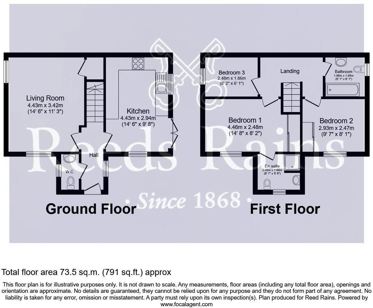 Pear Tree Mews, Knottingley, West Yorkshire, WF11 floorplan