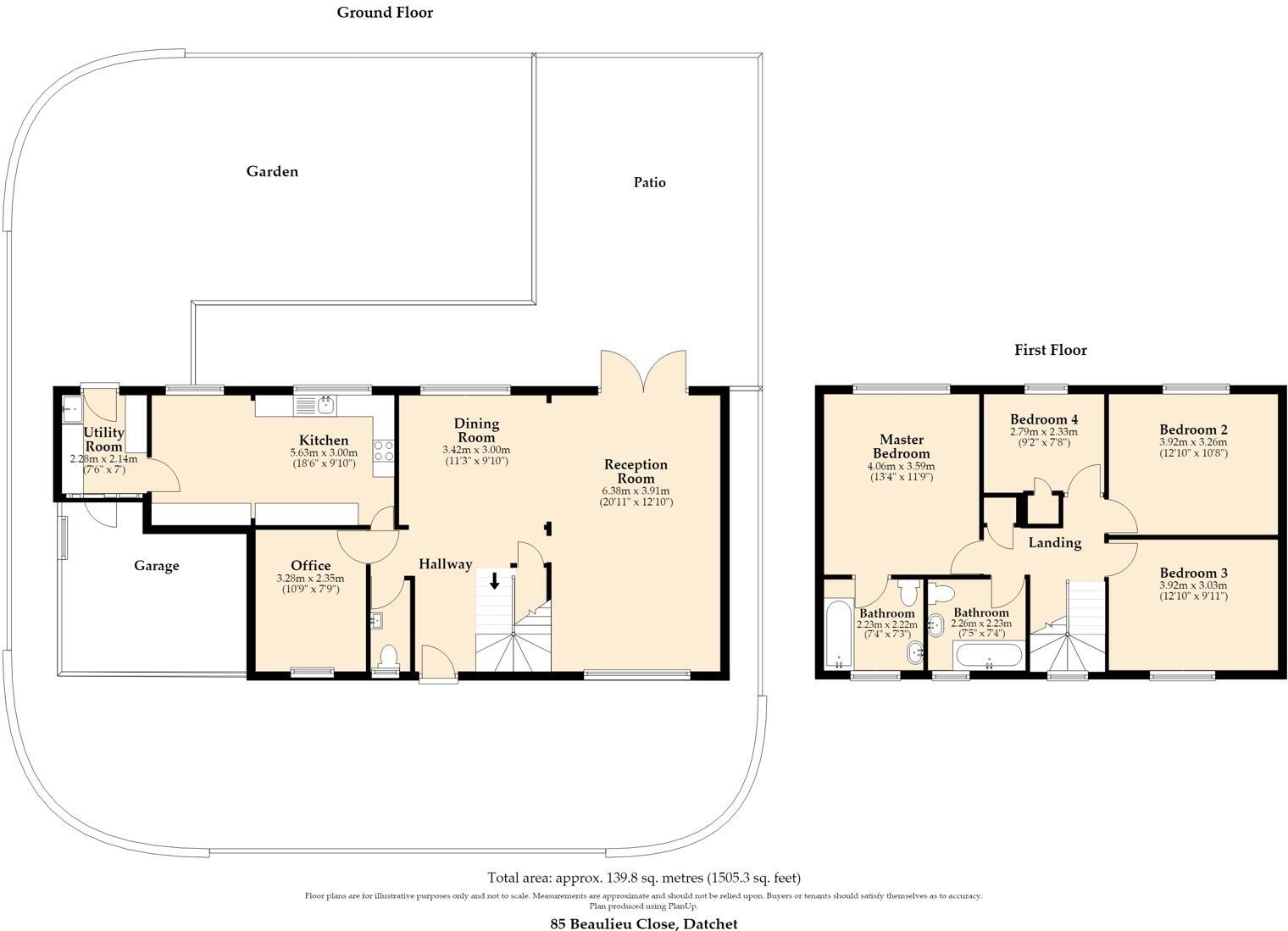 Beaulieu Close, Datchet, Royal Borough of Windsor & Maidenhead floorplan