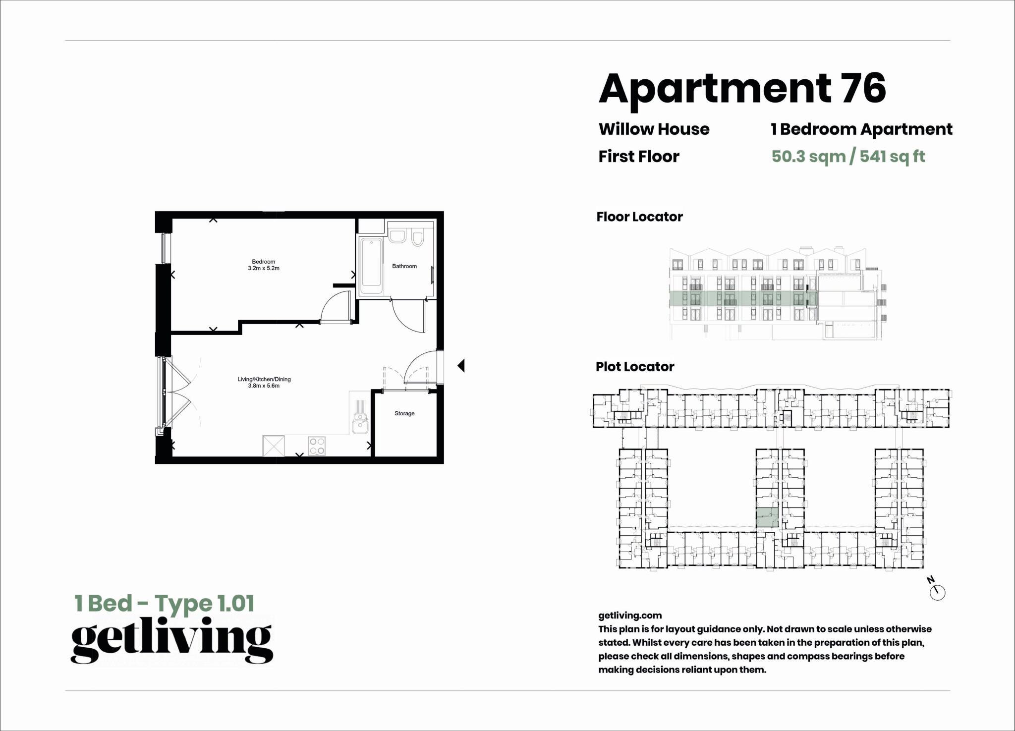 The Oakgate floorplan