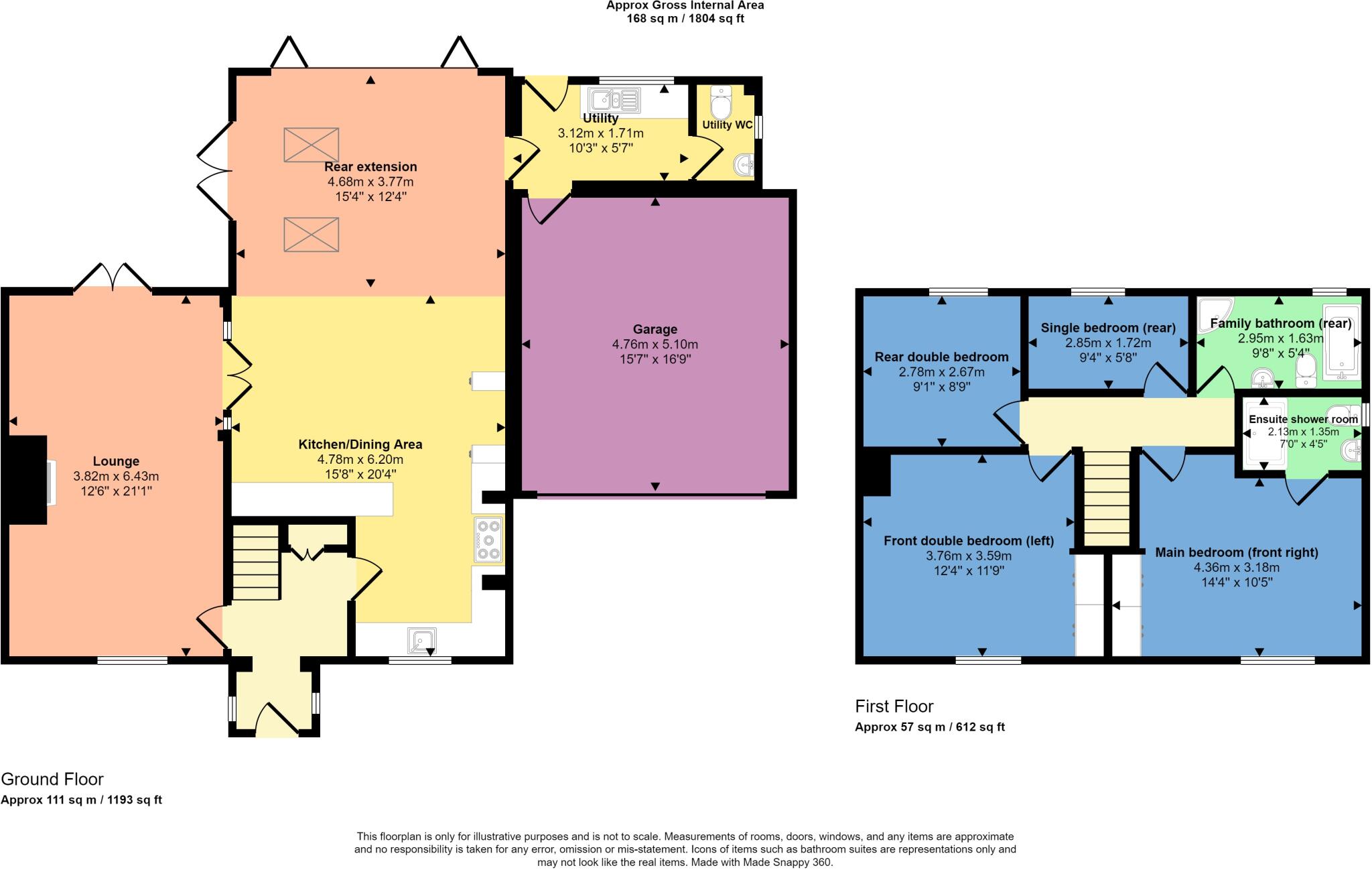 Pilgrims Gate, Burbage floorplan