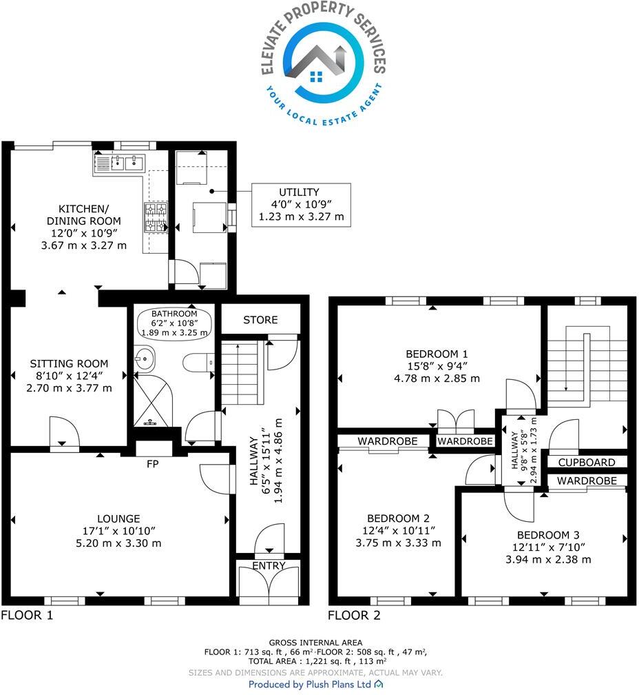 Riddell Street, Drumry, Clydebank floorplan