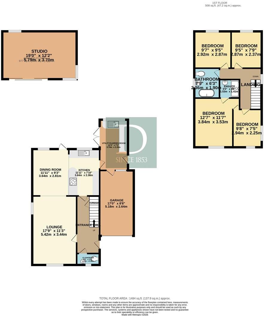 Kingfisher Crescent, Reydon, Southwold floorplan