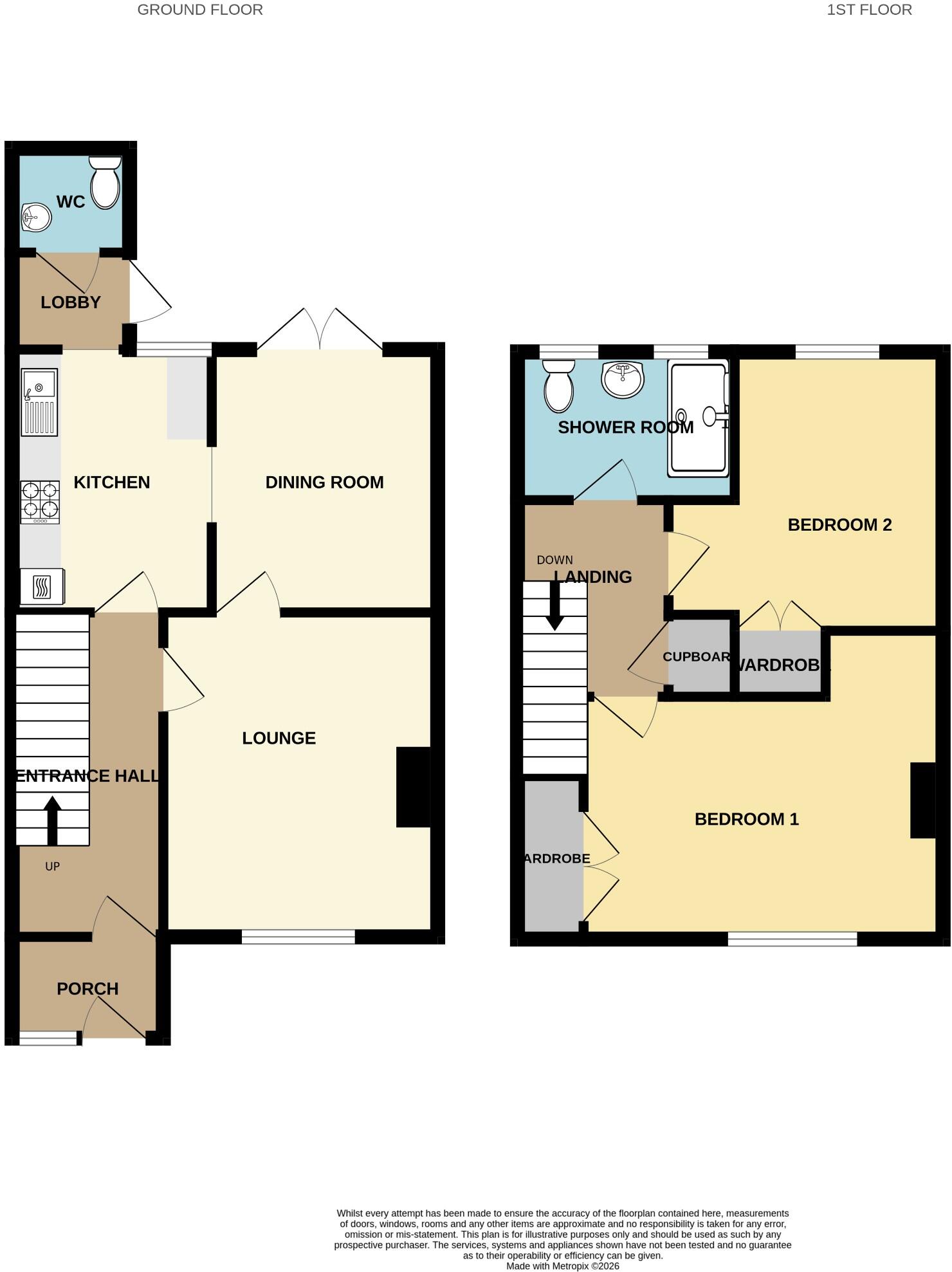 Howell Close, Georgetown, Merthyr Tydfil, CF48 1DD floorplan