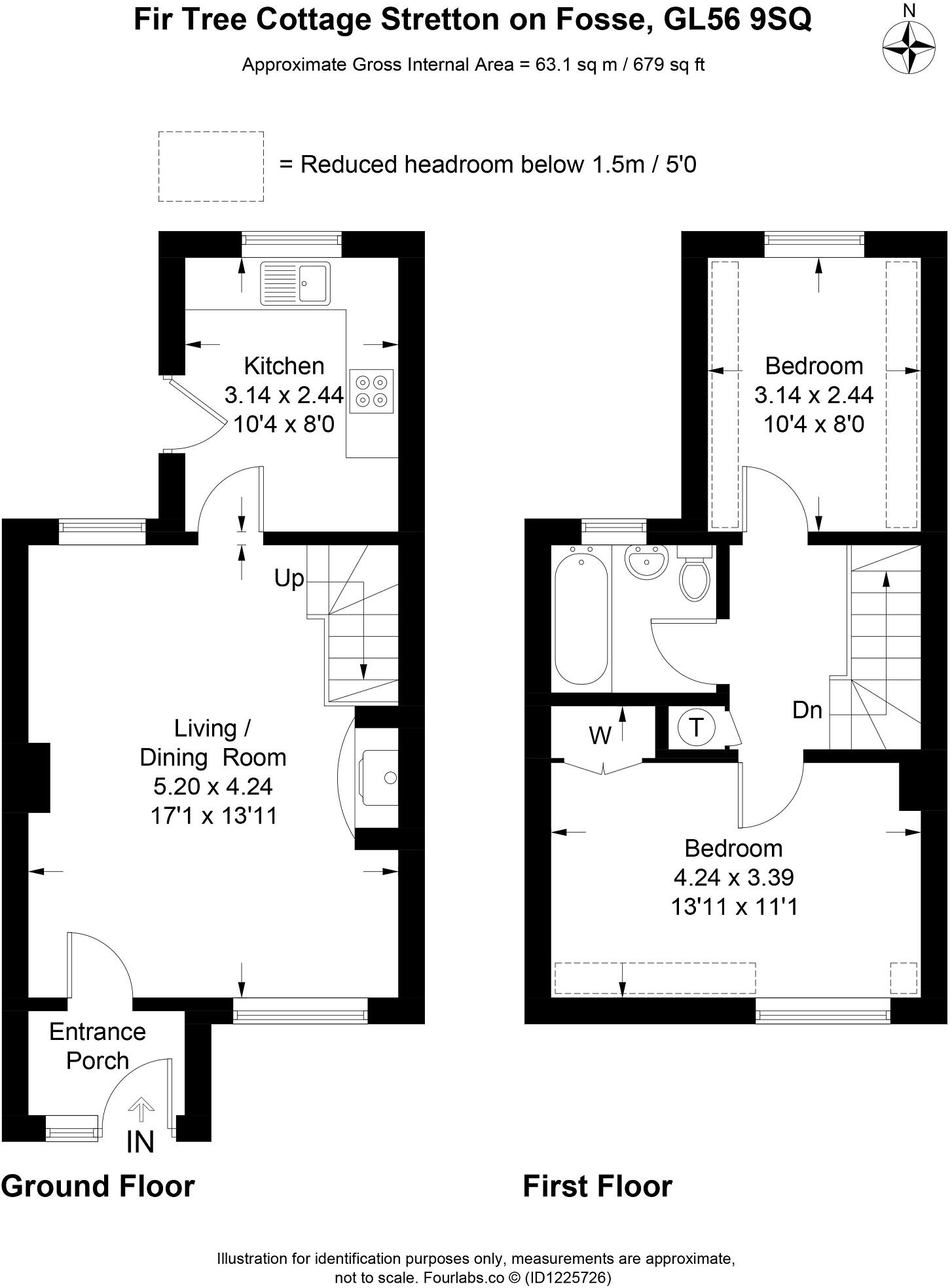 The Green, Stretton On Fosse, Moreton-in-Marsh, Gloucestershire. GL56 9SQ floorplan