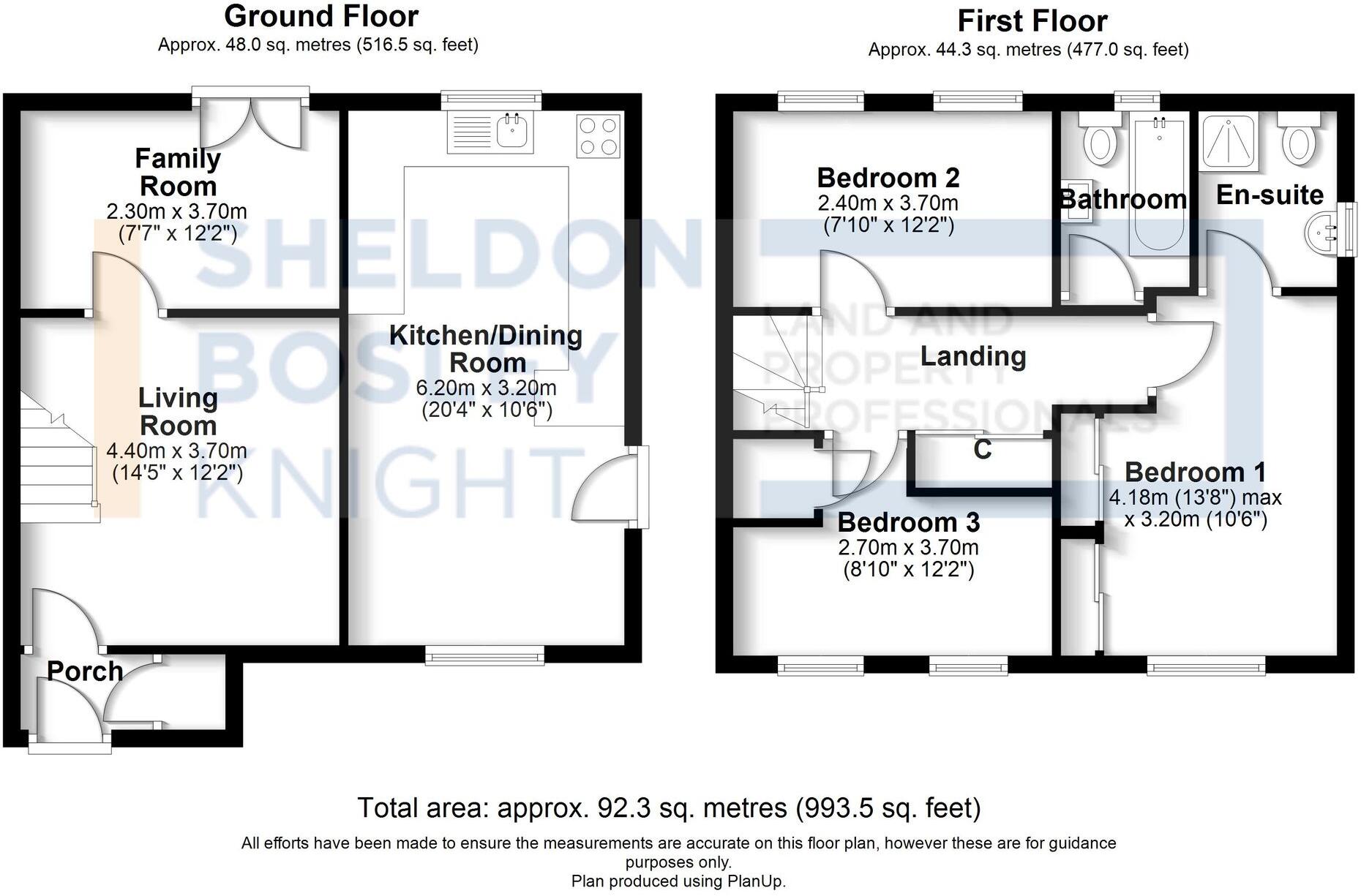Columbine Grove, Evesham, WR11 floorplan