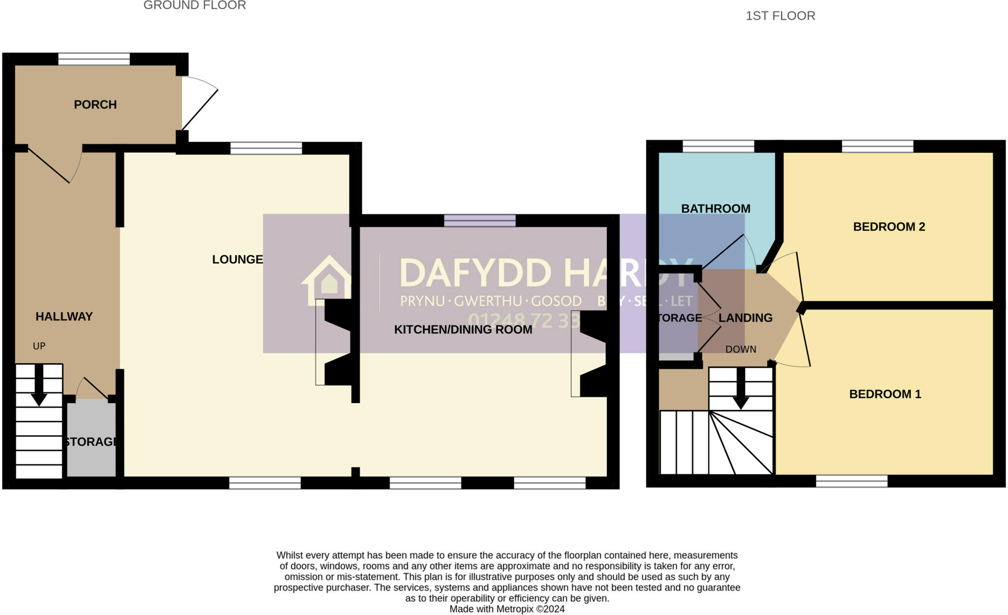 Llangristiolus, Bodorgan, Isle of Anglesey, LL62 floorplan
