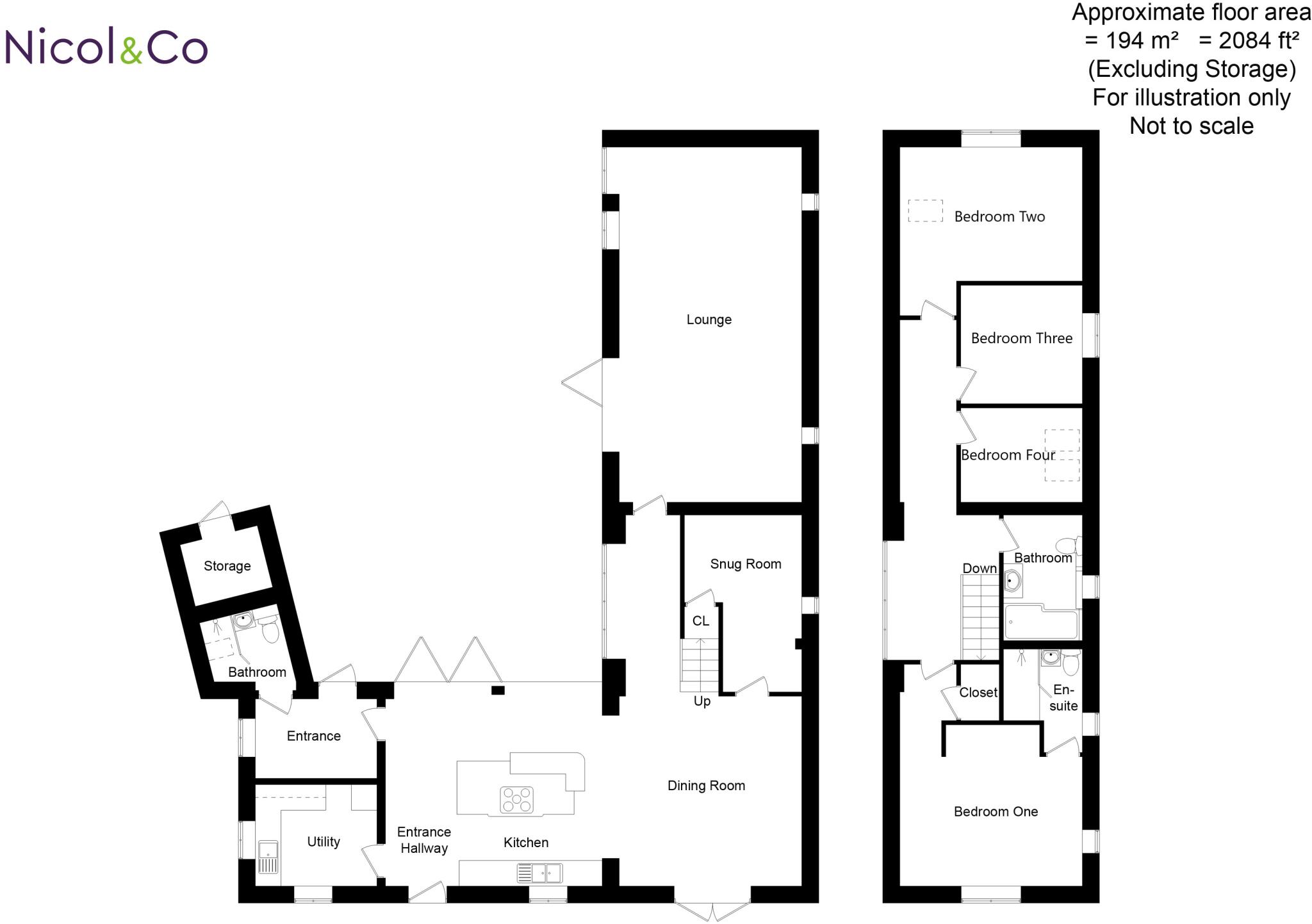 Quay Lane, Earls Croome, Worcester, Worcestershire, WR8 floorplan