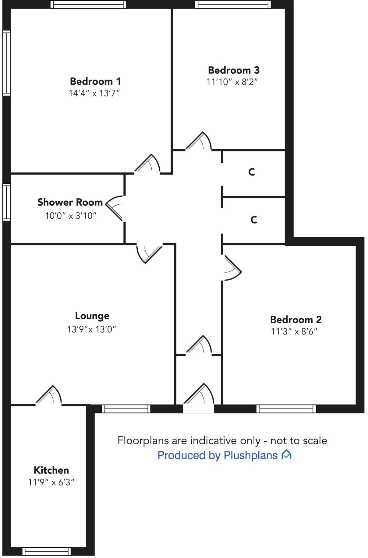 Woodstock Street, Kilmarnock, Ayrshire, KA1 floorplan