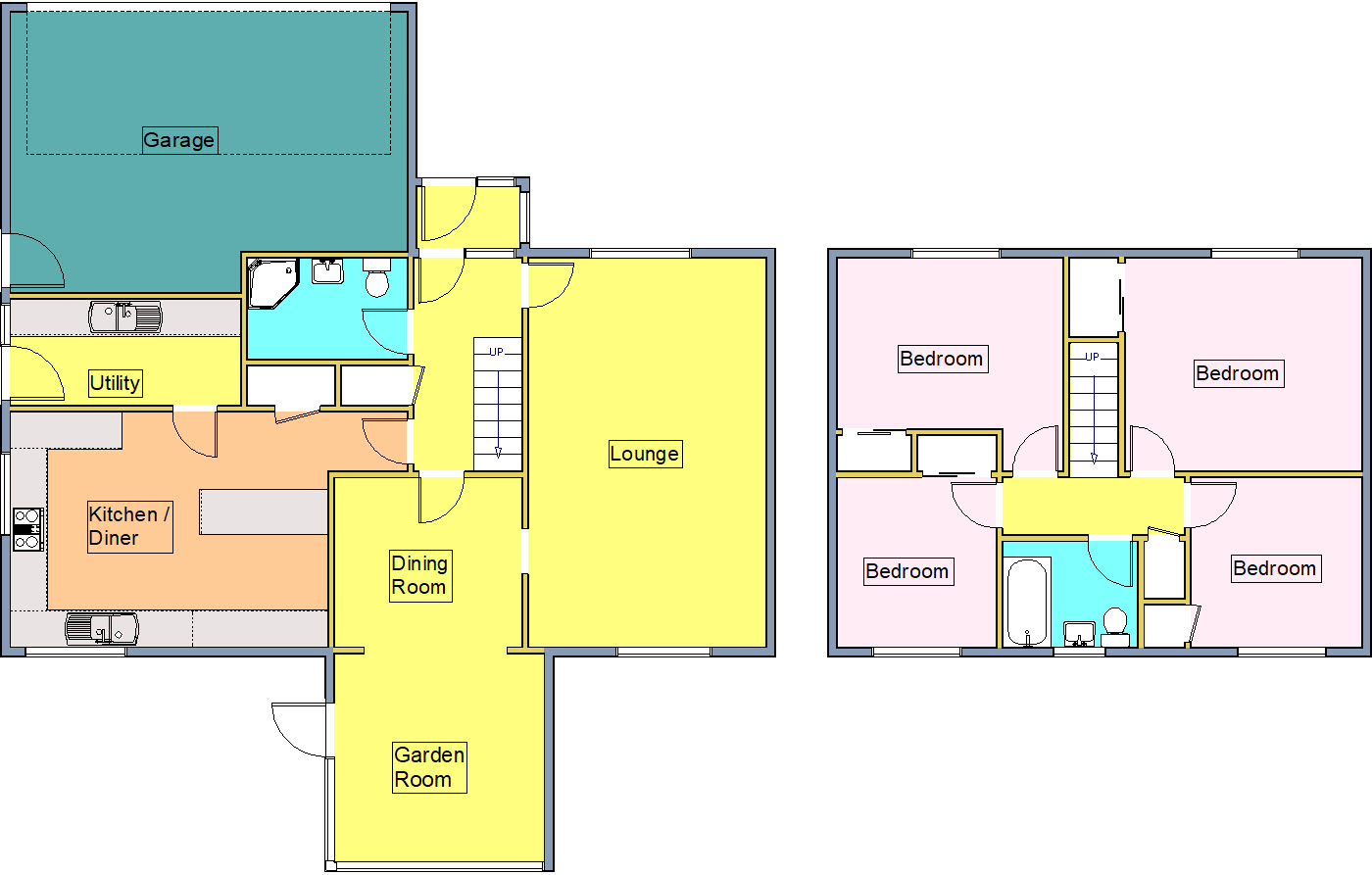 Westmorland Road, Felixstowe floorplan