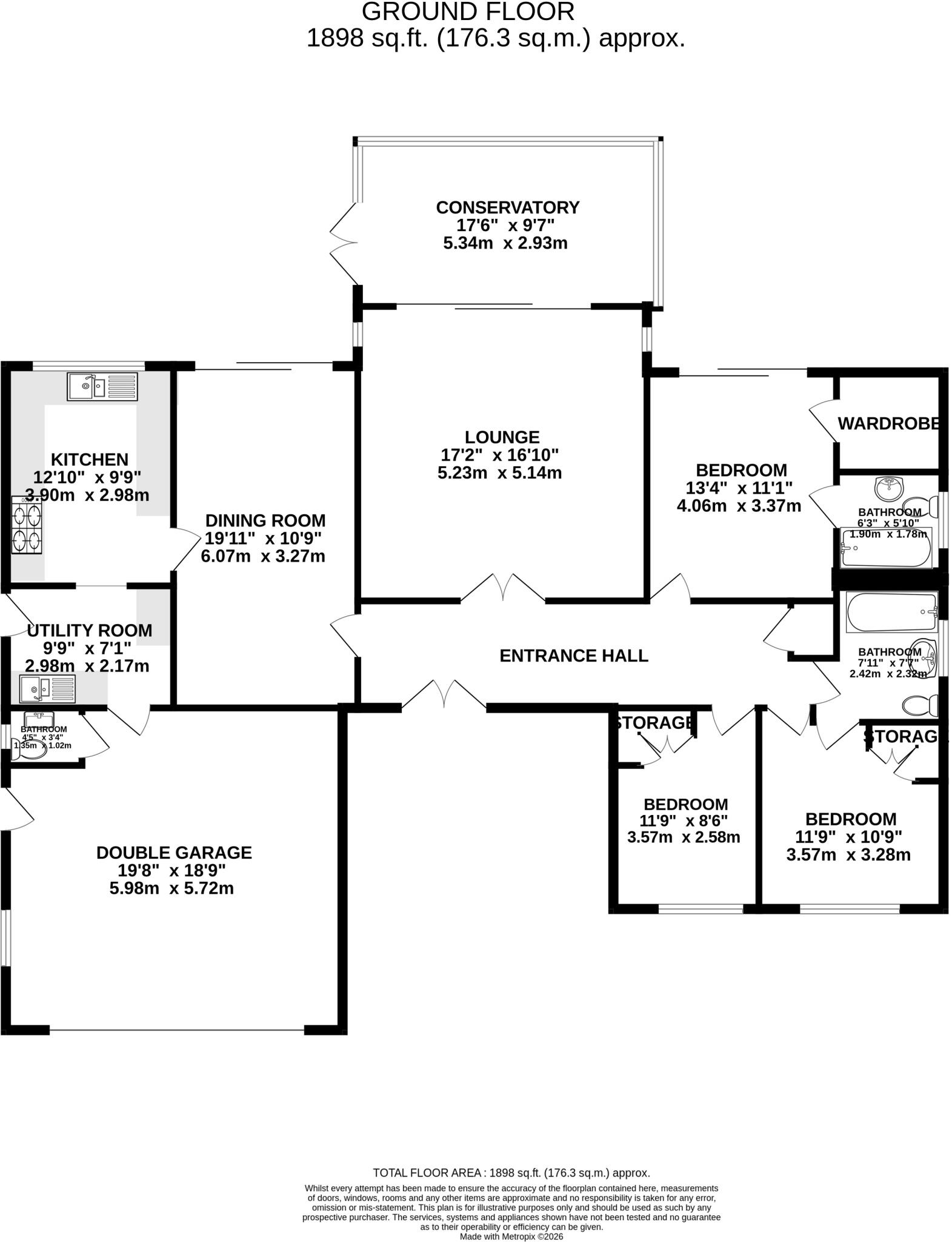 Seamons Close, Dunstable, Bedfordshire, LU6 floorplan