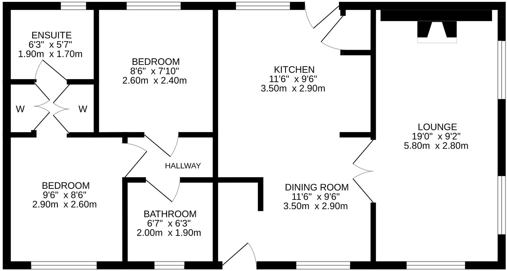 Loch Awe Lodge, 17 West Lodge Park, Comrie, PH6 2LG floorplan