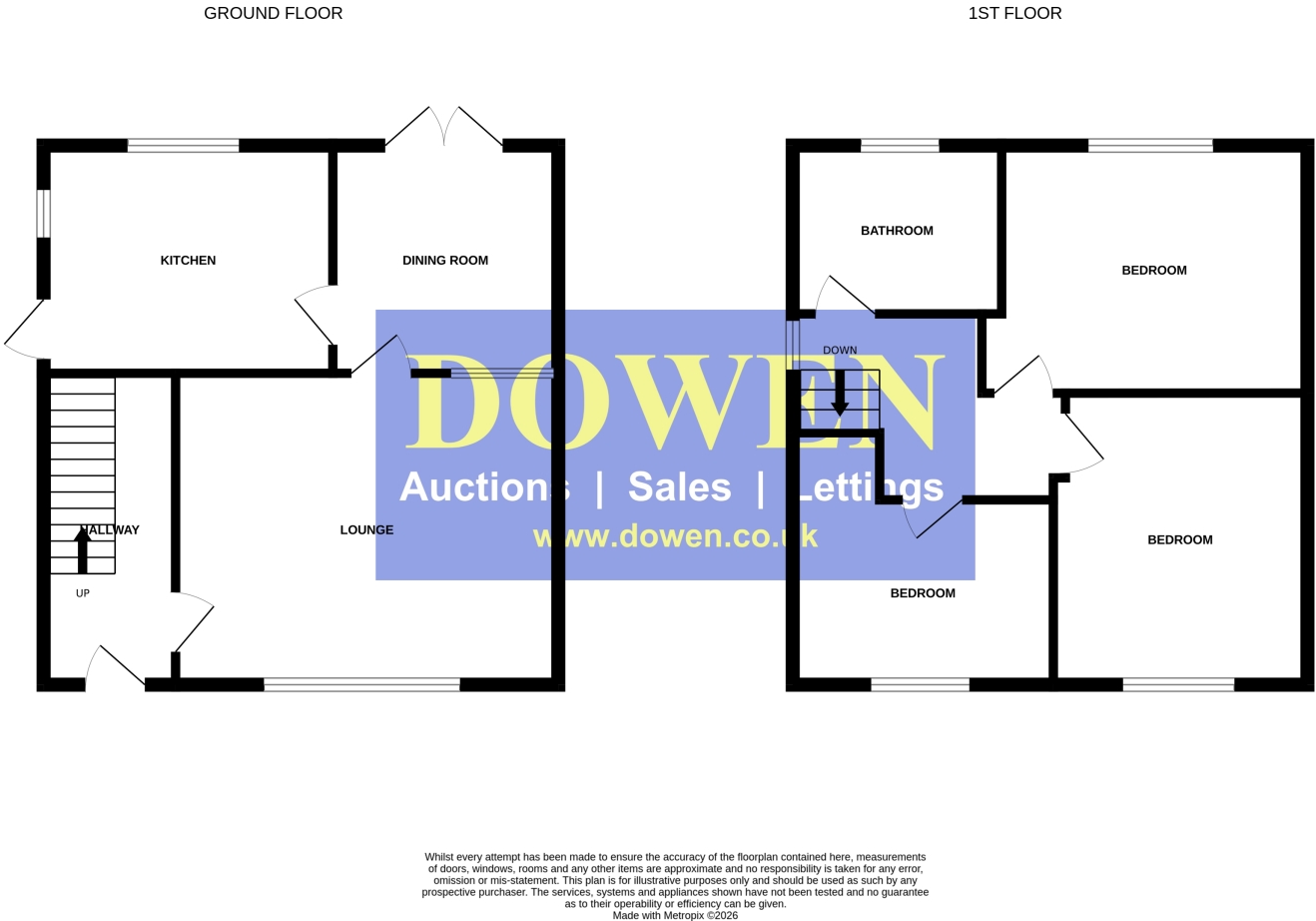 Rothbury Road Sunderland, SR5 floorplan