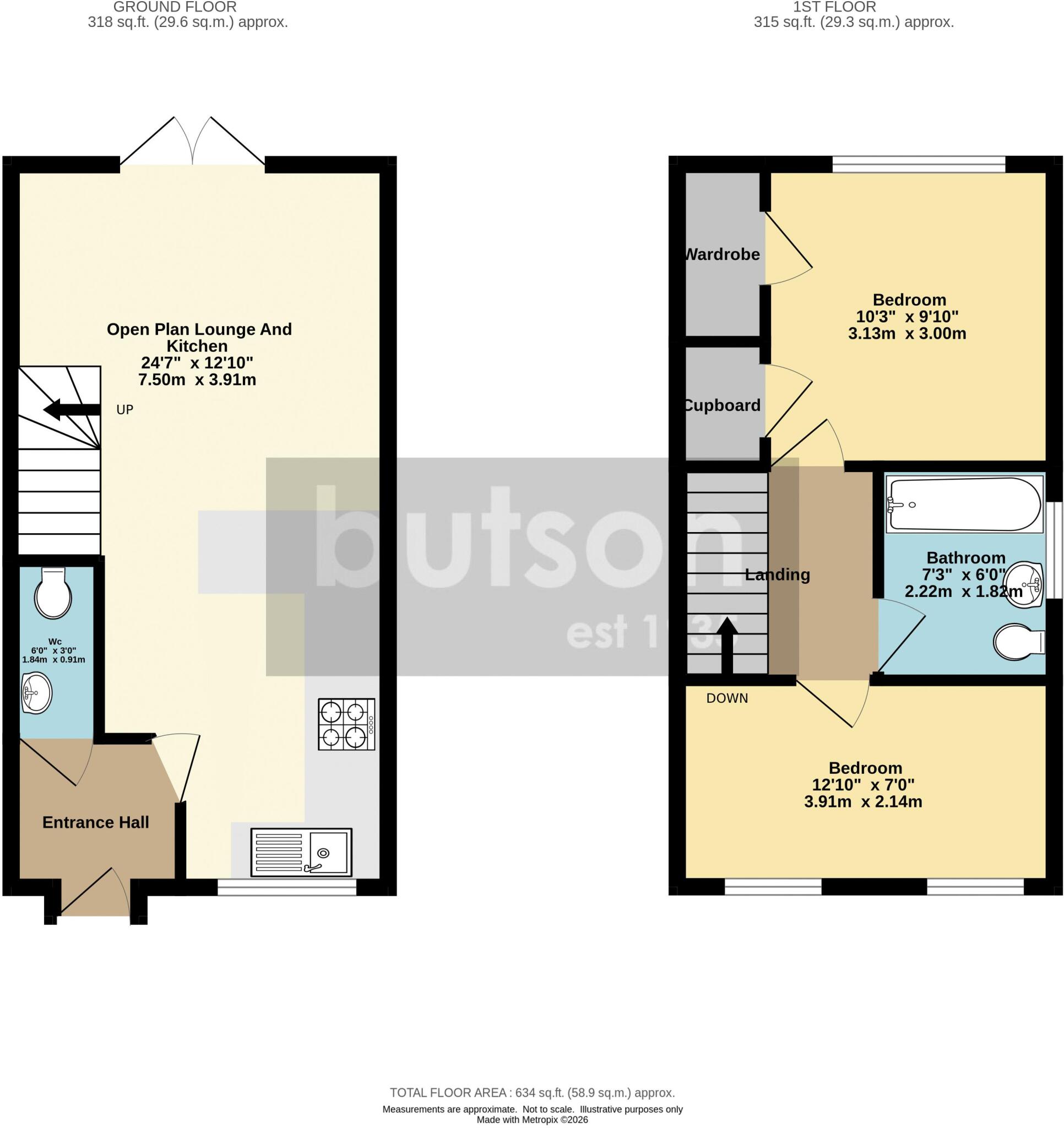 21 Amethyst Drive, Poulton-Le-Fylde, FY6 7YJ floorplan