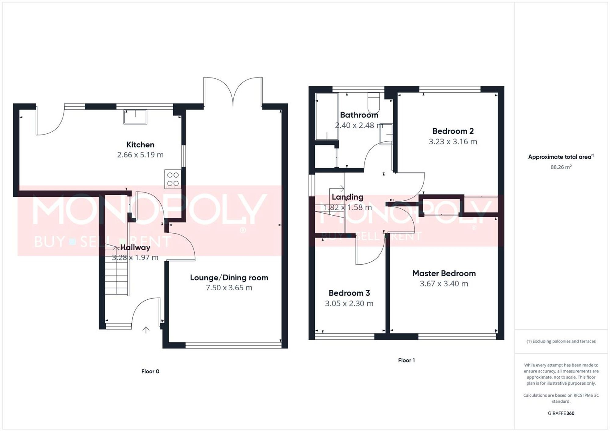 Erw Goch, Ruthin, LL15 floorplan