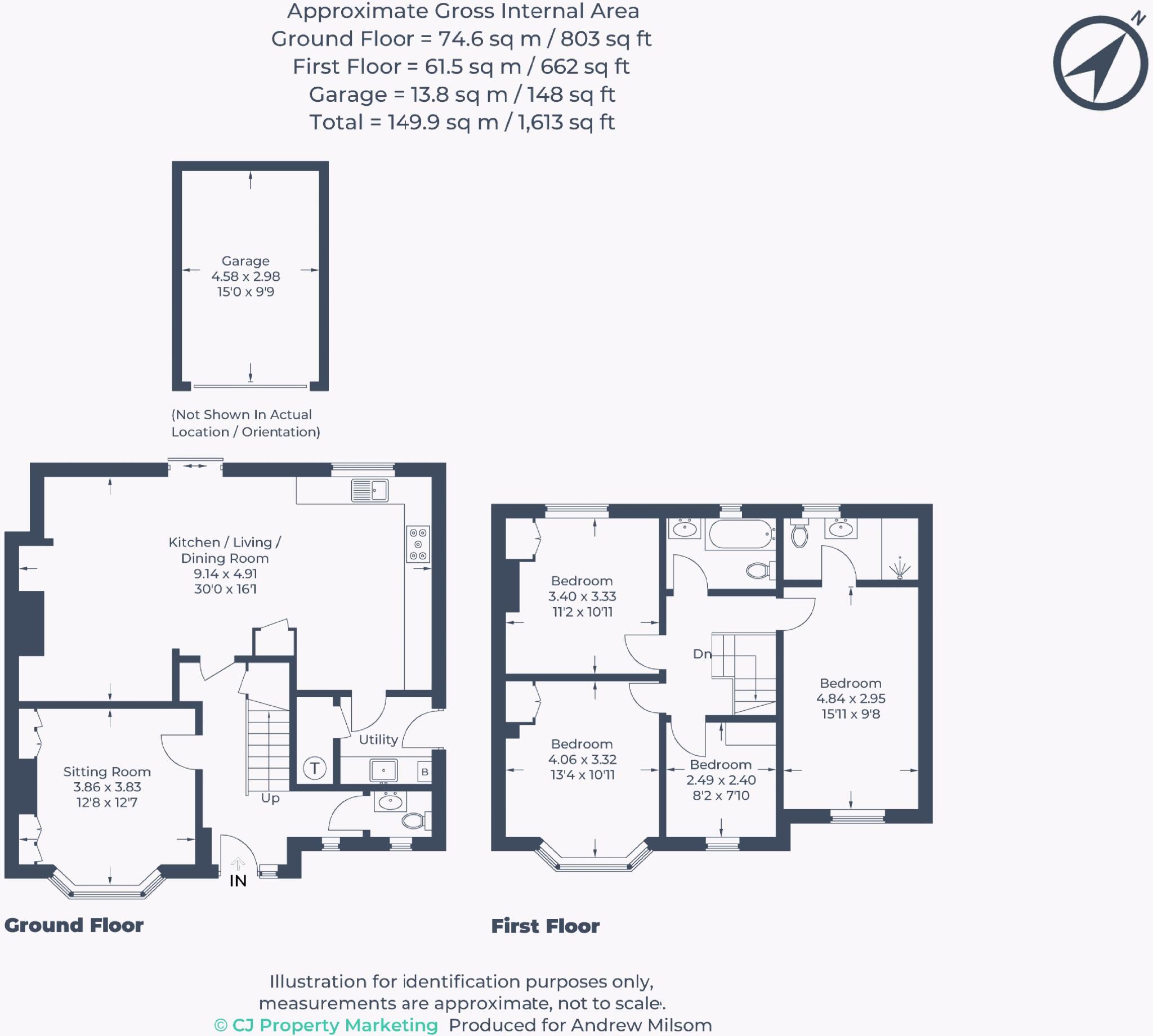 Bourne End floorplan