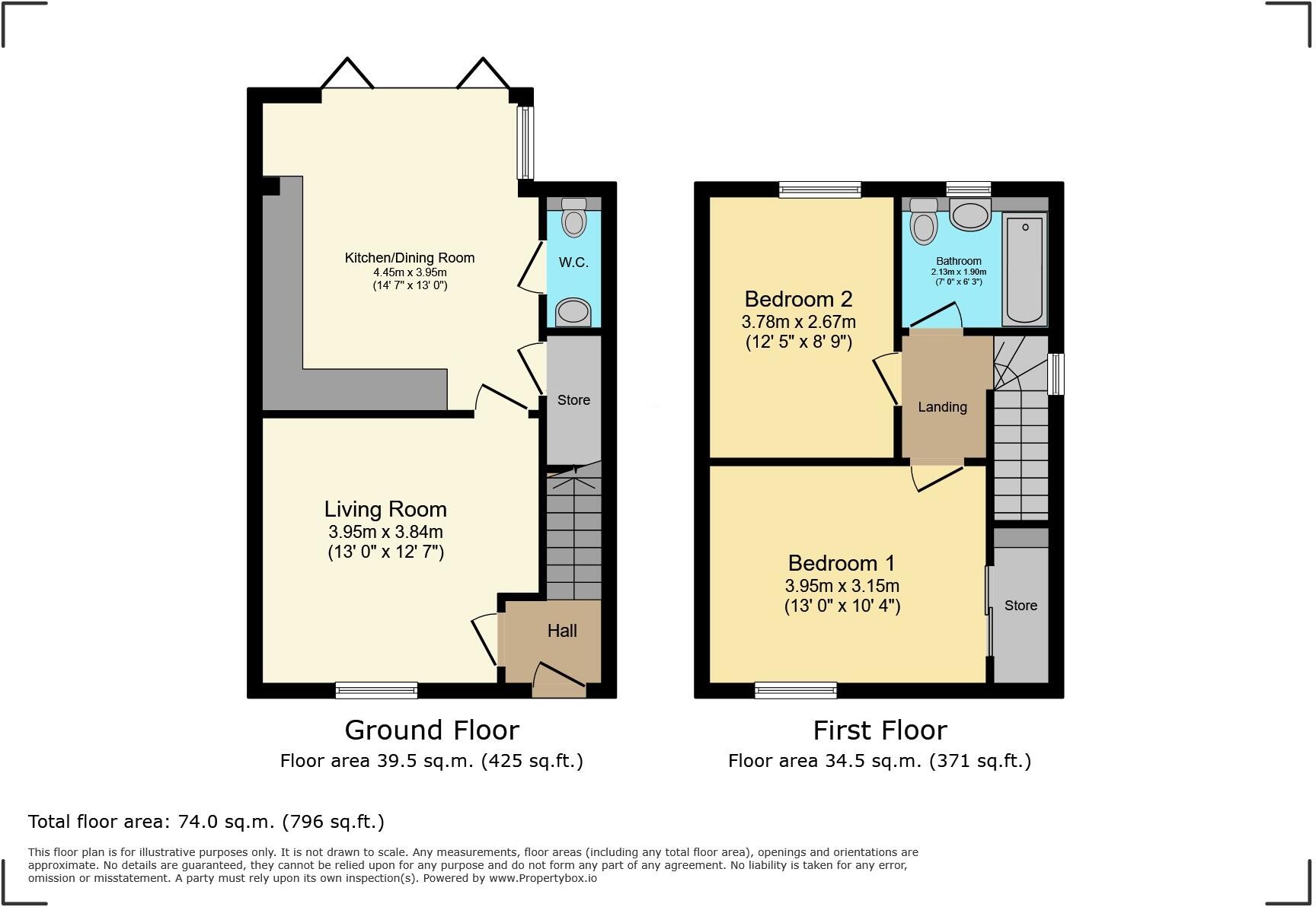 Bridle Way, Wragby floorplan