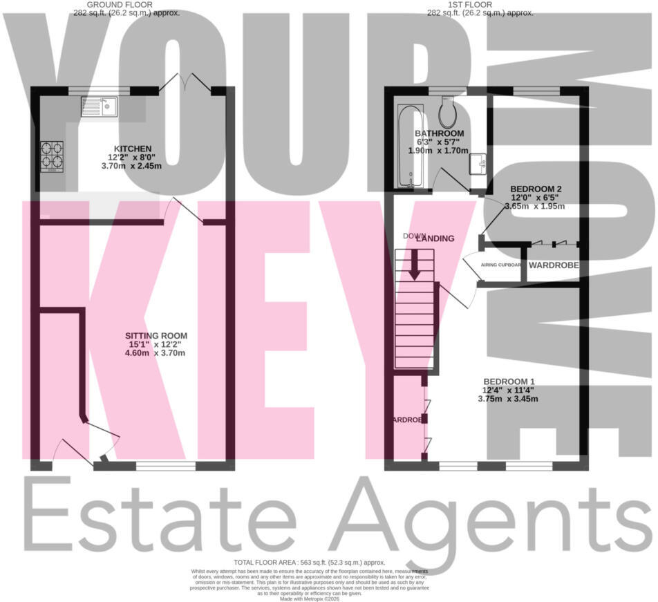 Vickers Close, Hawkinge, Folkestone, Hawkinge, Kent CT18 7FH floorplan