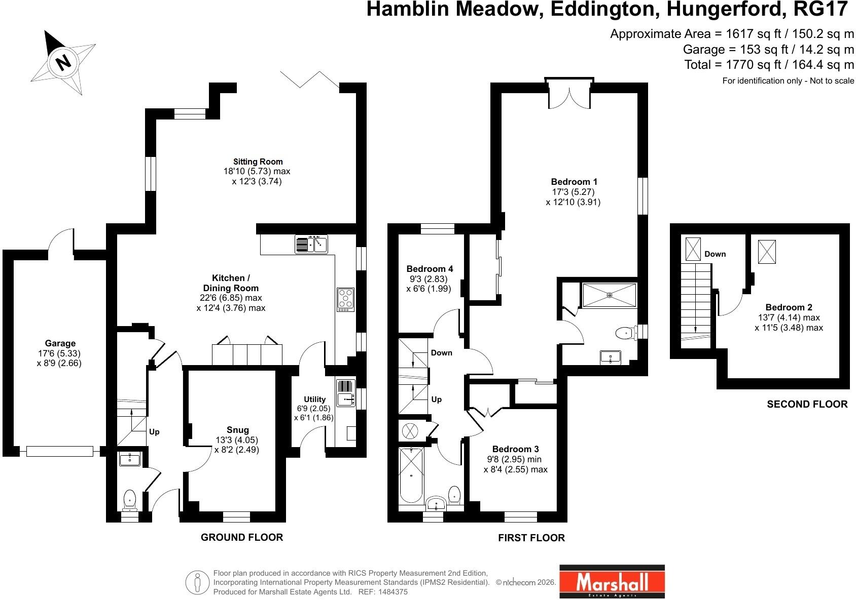 Hamblin Meadow, Hungerford floorplan