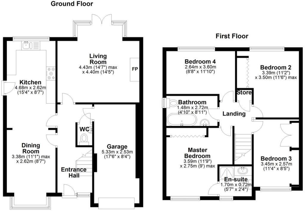 Skye Croft, Royston, Barnsley, S71 floorplan