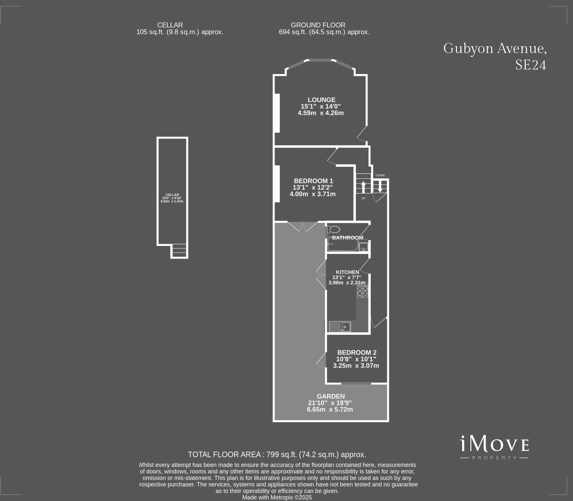 Herne Hill, London, SE24 floorplan