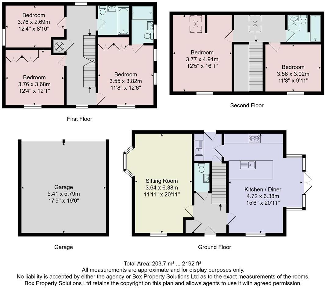 Mill Walk, Otley floorplan