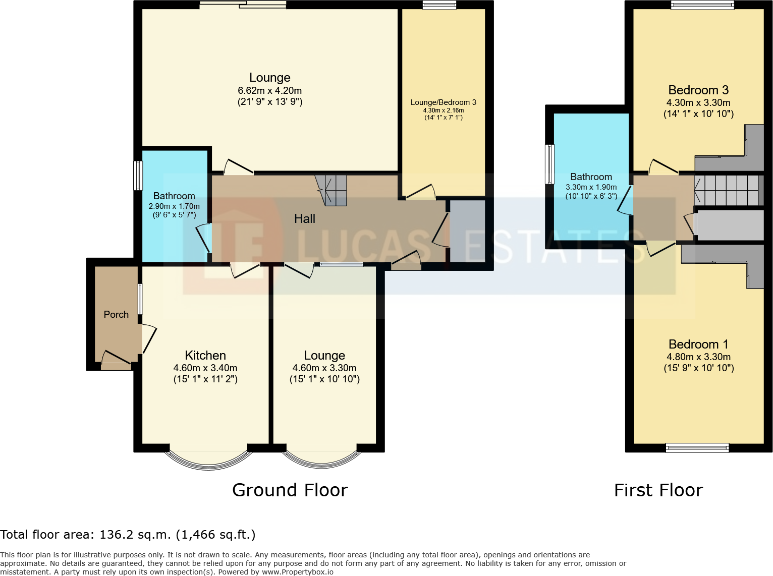 Paxton Close, Penpedairheol floorplan