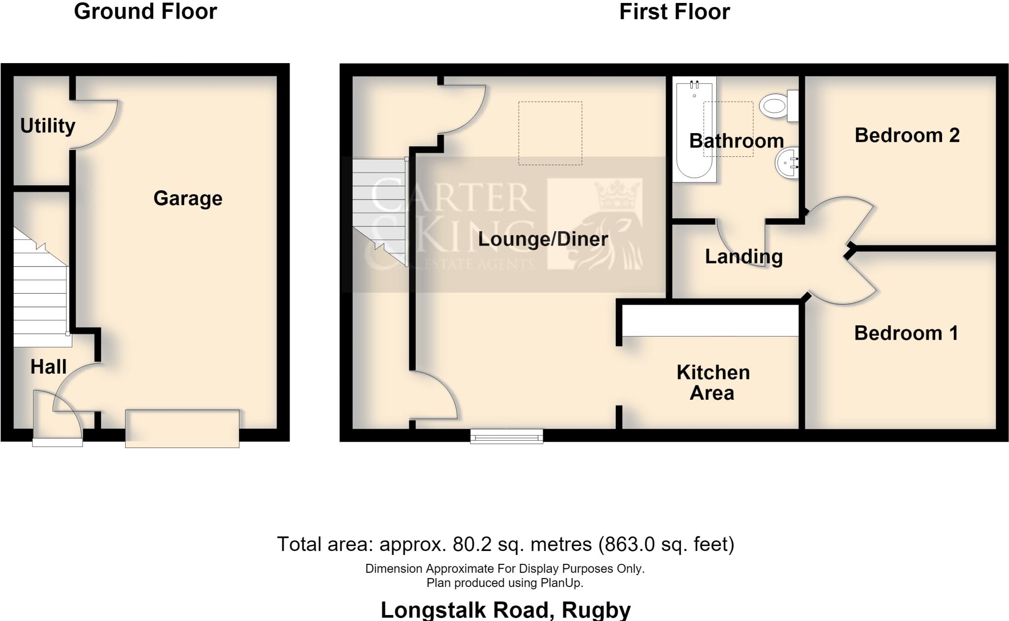 Longstork Road, Coton Meadows, Rugby floorplan