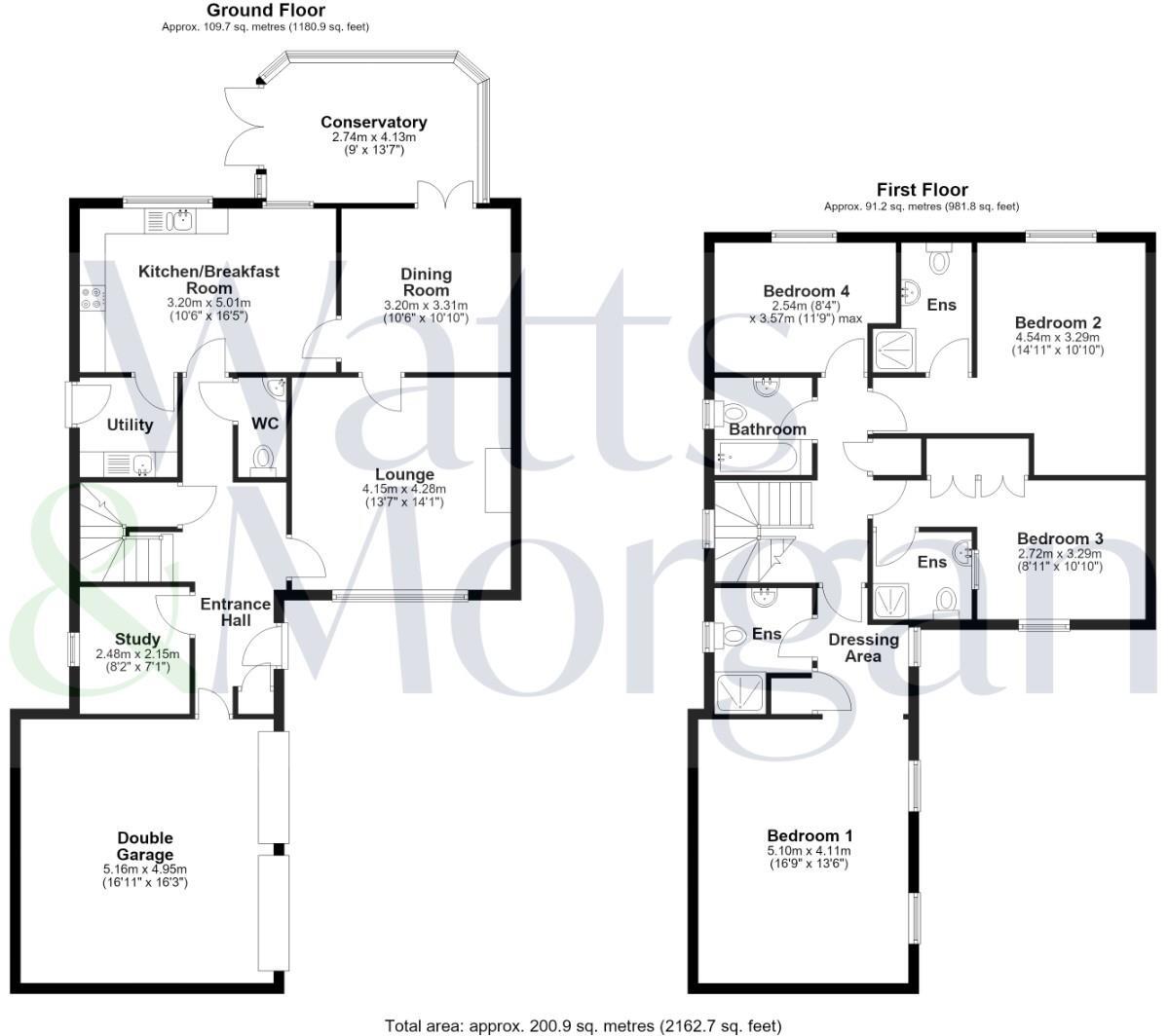 Waterton Close, Waterton, Bridgend County Borough, CF31 3YE floorplan