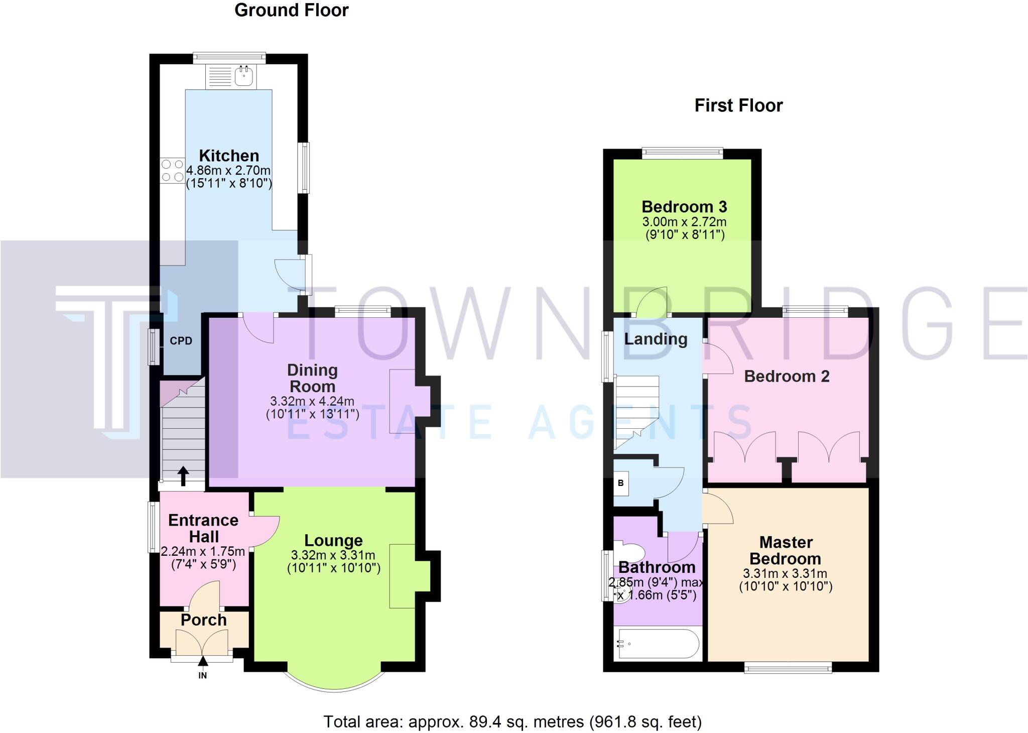 Booth Lane, Middlewich floorplan