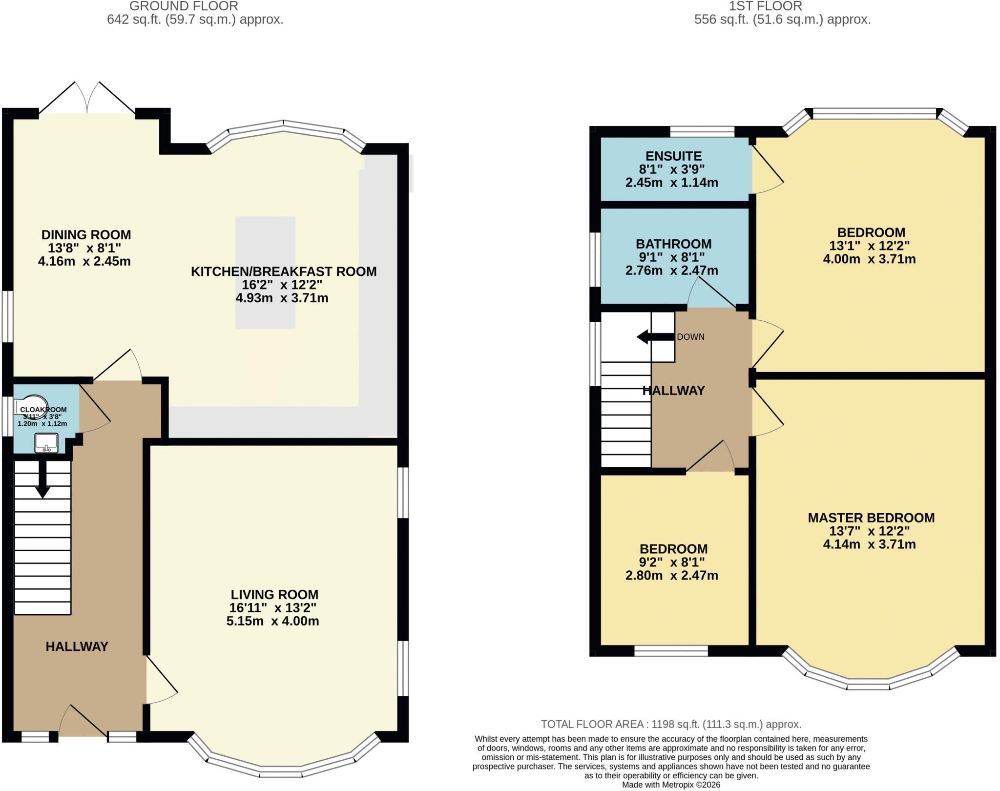 Westfield Road, Tuckton floorplan