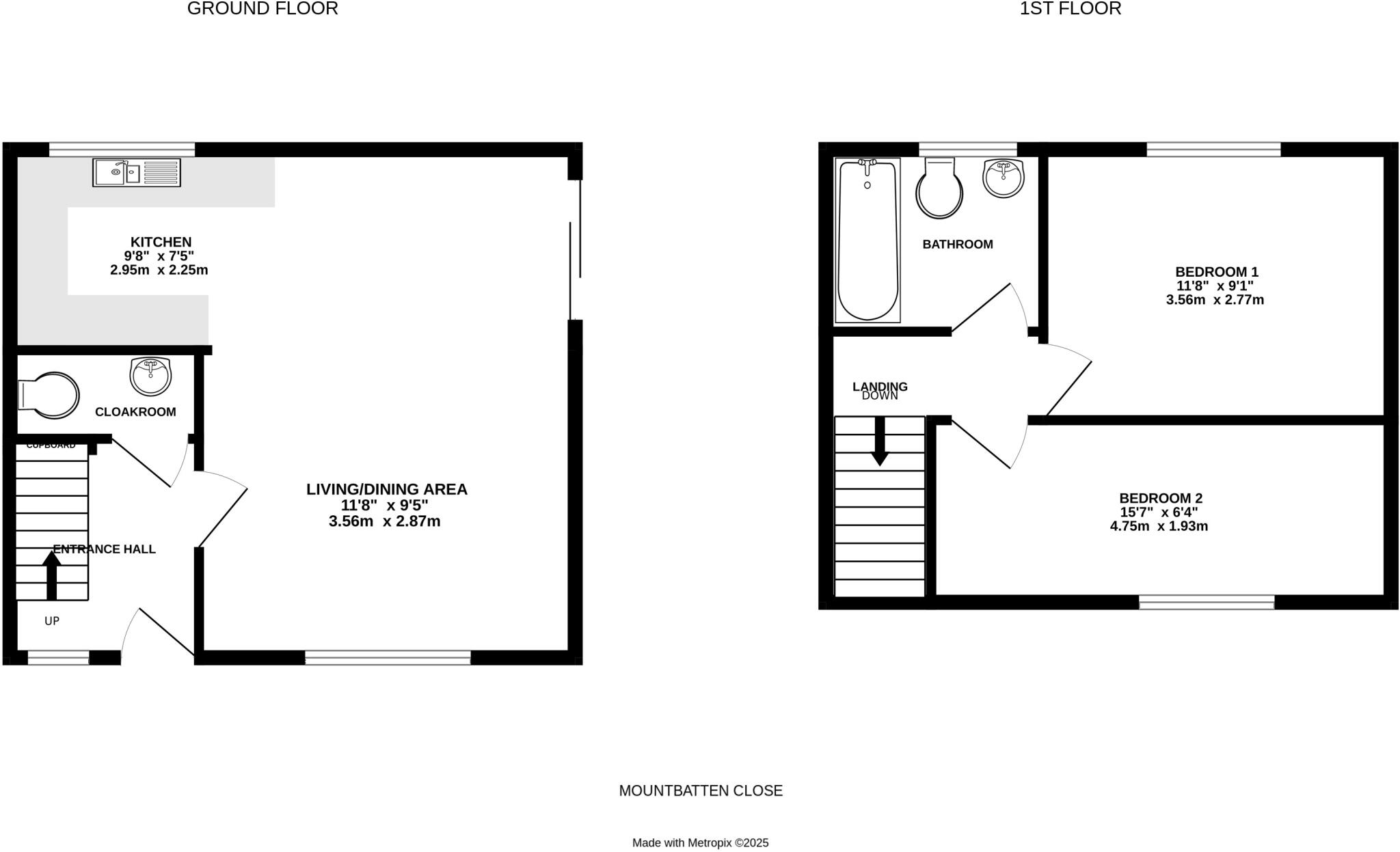 Mountbatten Close, Exmouth, Devon floorplan