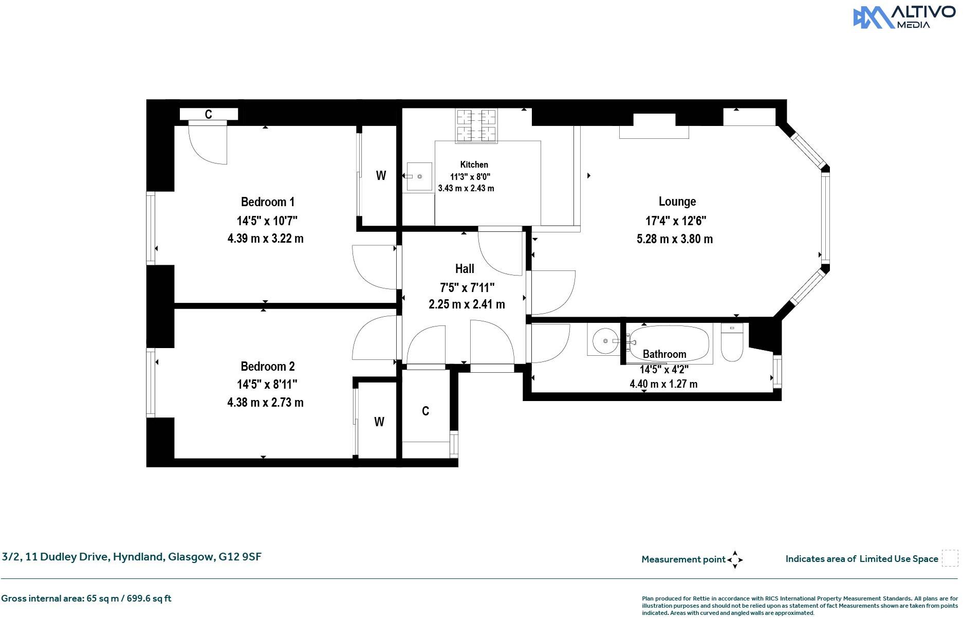 Dudley Drive, Hyndland, Glasgow floorplan