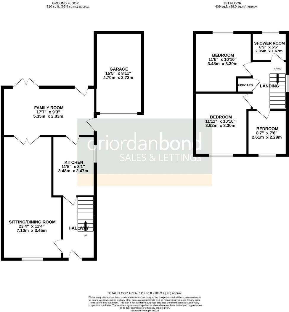 West Mead Court, Standens Barn, Northampton NN3 floorplan