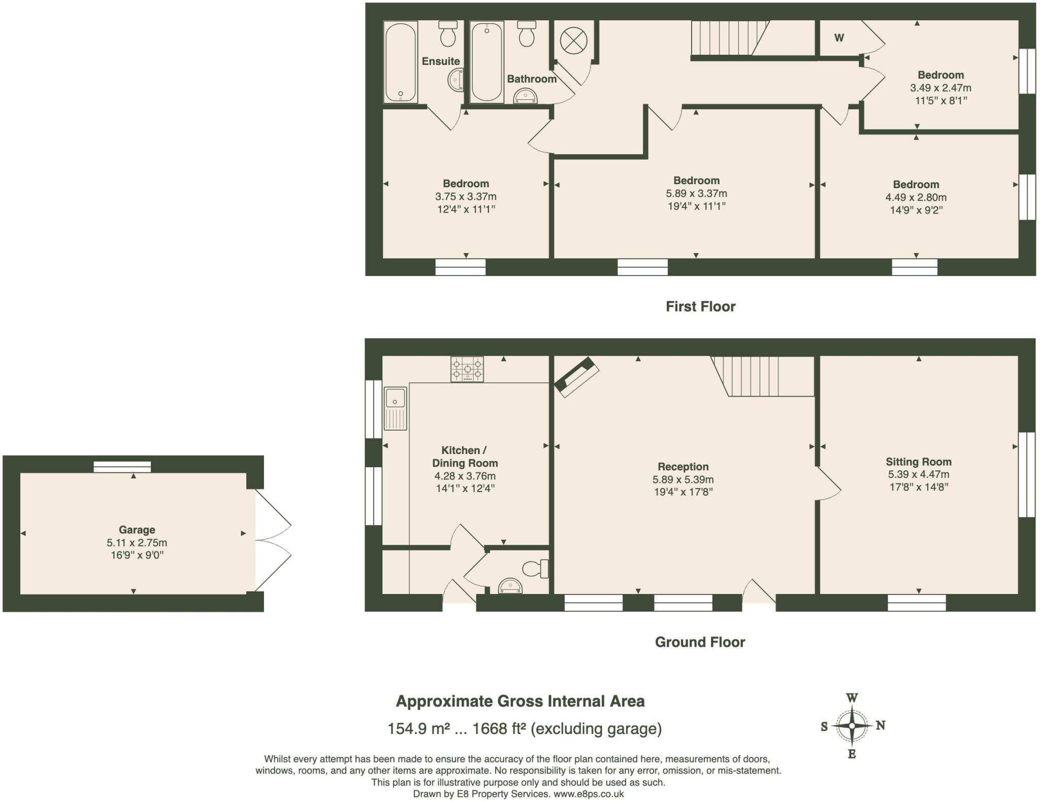 London Road, Chalford, Stroud, Gloucestershire, GL6 floorplan