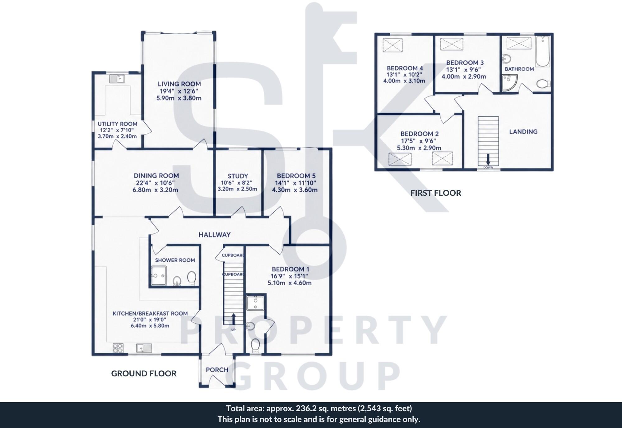 Blandford Road, Sturminster Marshall BH21 floorplan