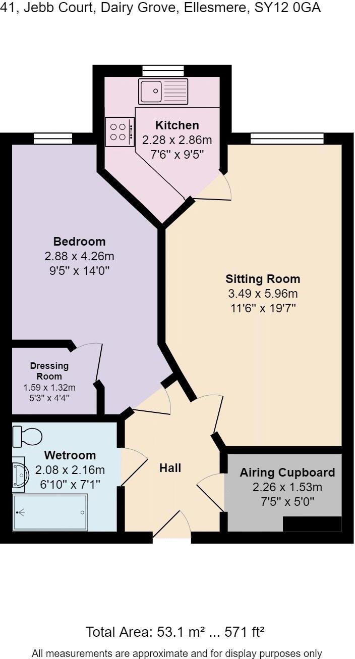 Jebb Court, Ellesmere floorplan