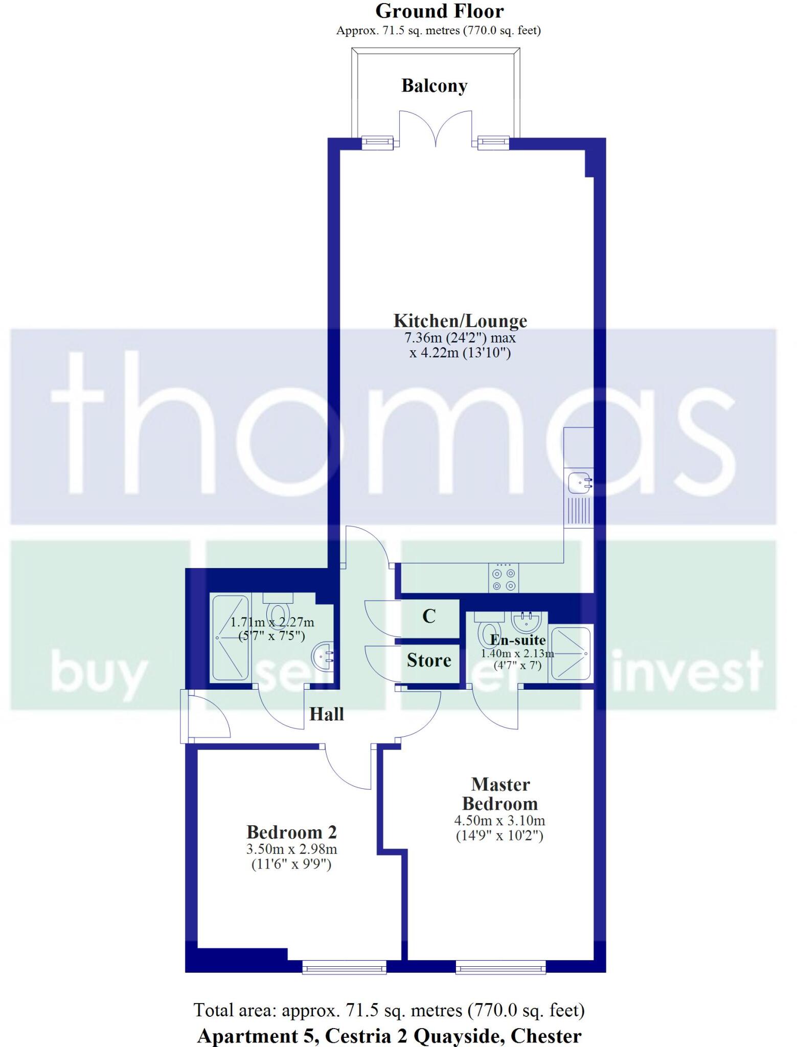 Cestria II Quayside  floorplan