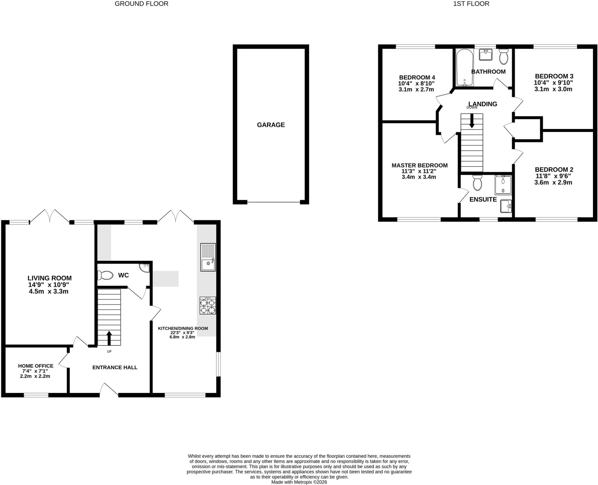 Goldcrest Way, Droitwich, Worcestershire. floorplan