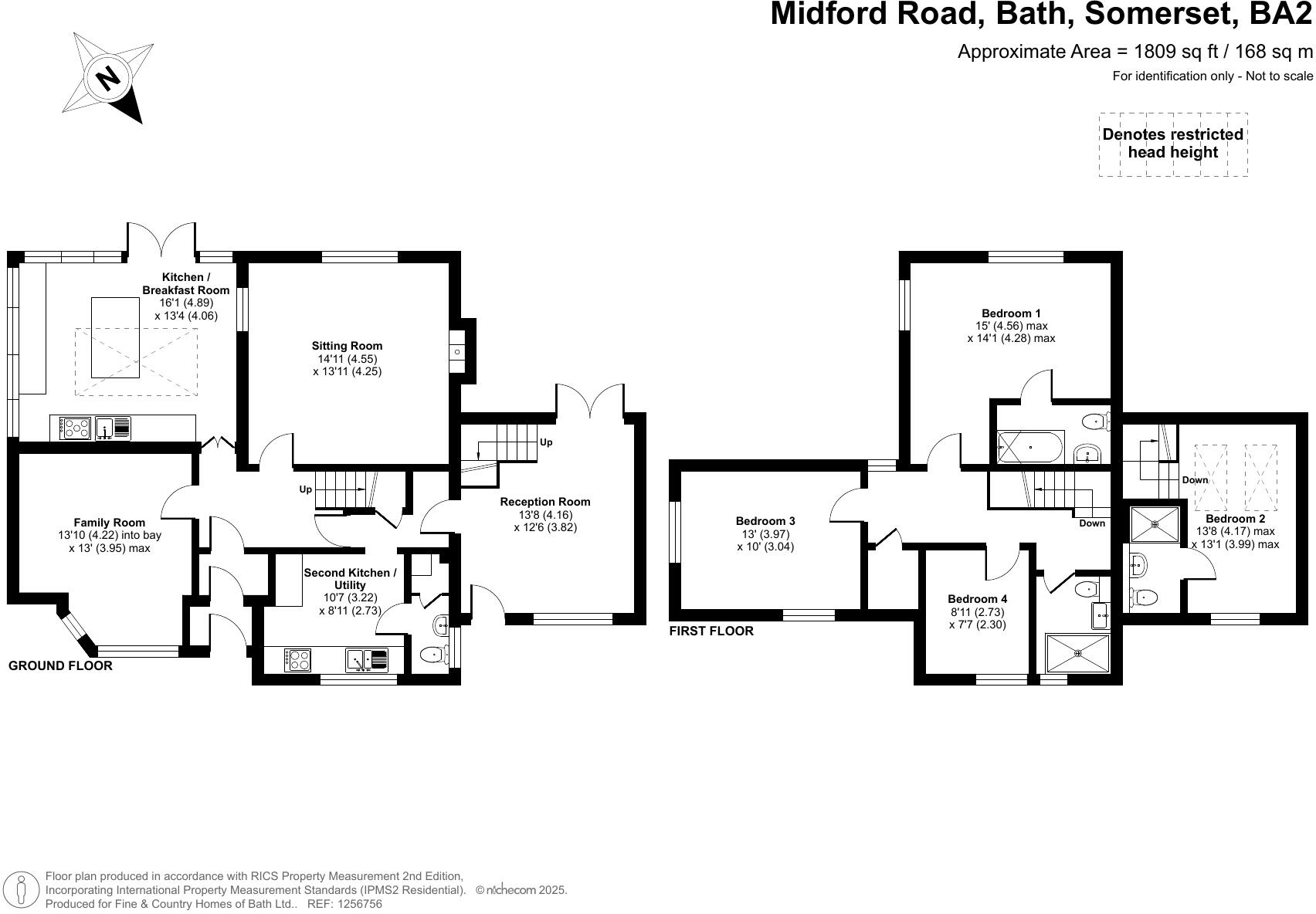 Midford Road, Bath, Somerset, BA2 floorplan