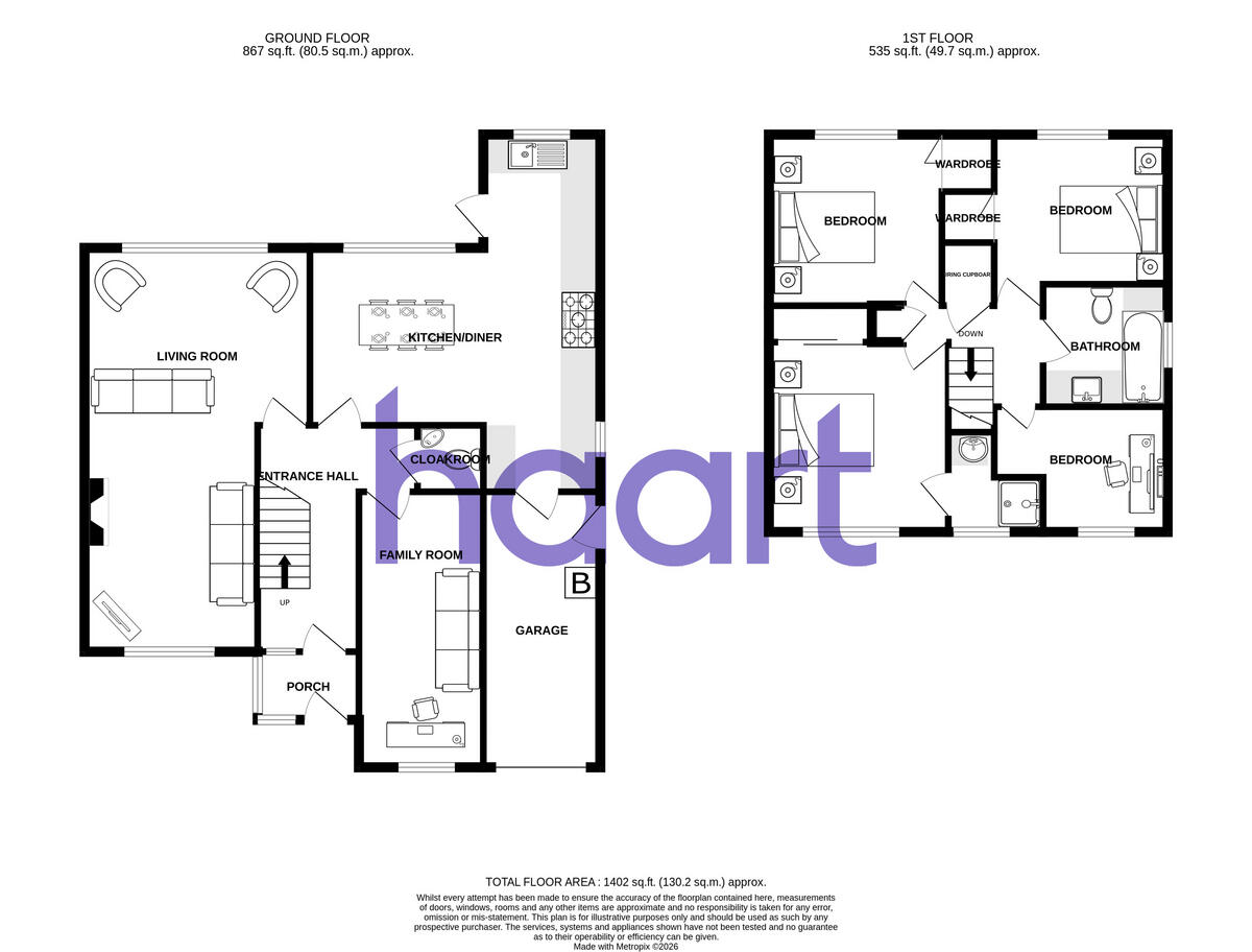 Croft Road, WARWICK floorplan