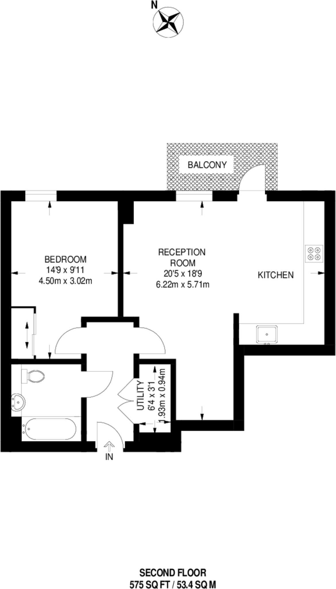 Lyon Road, Harrow, HA1 floorplan
