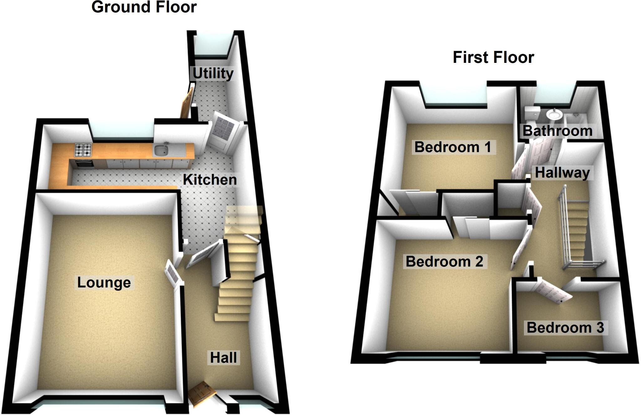 121, Bute Drive, Perth floorplan