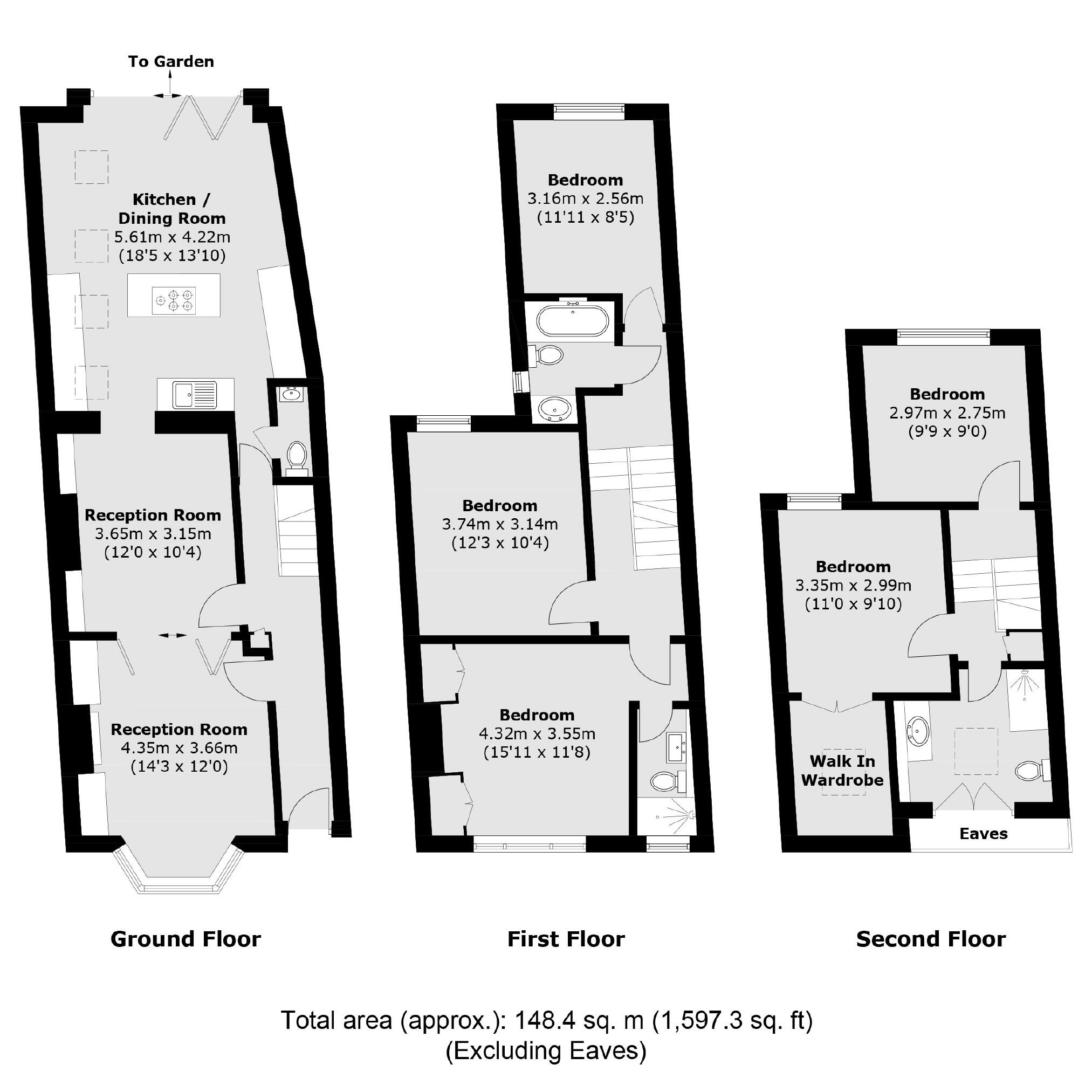 Garratt Lane, Tooting floorplan