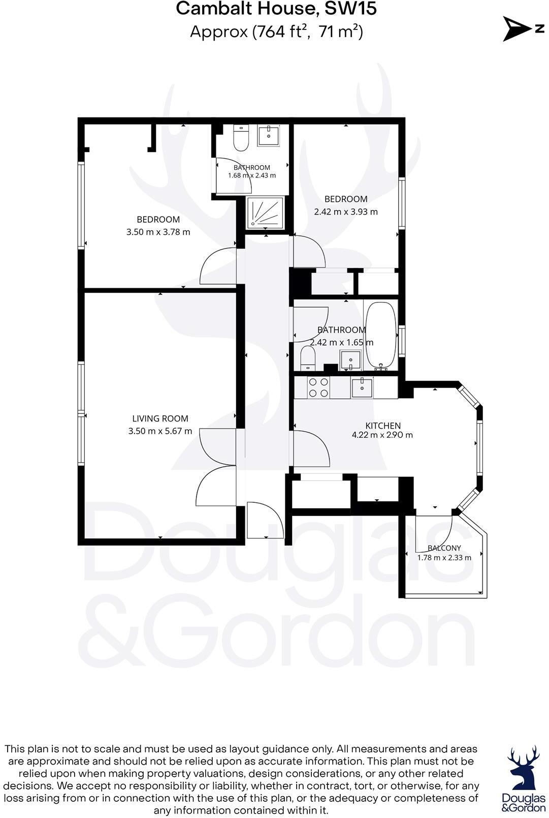 Putney Hill, SW15 floorplan