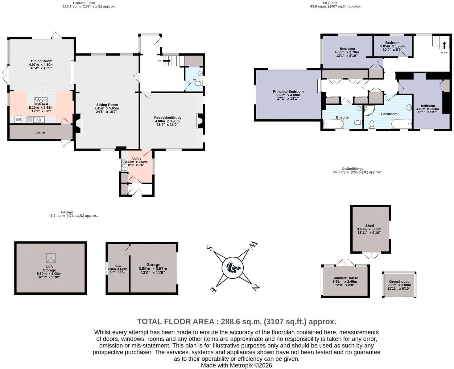 Ashprington, Totnes, Devon, TQ9 floorplan