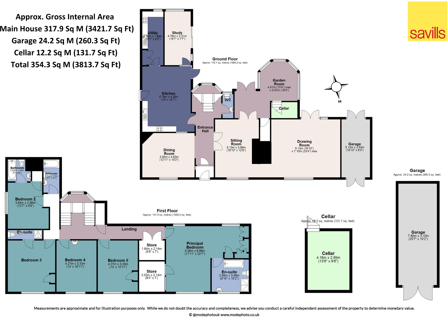 Market Hill, Woodbridge, Suffolk, IP12 floorplan