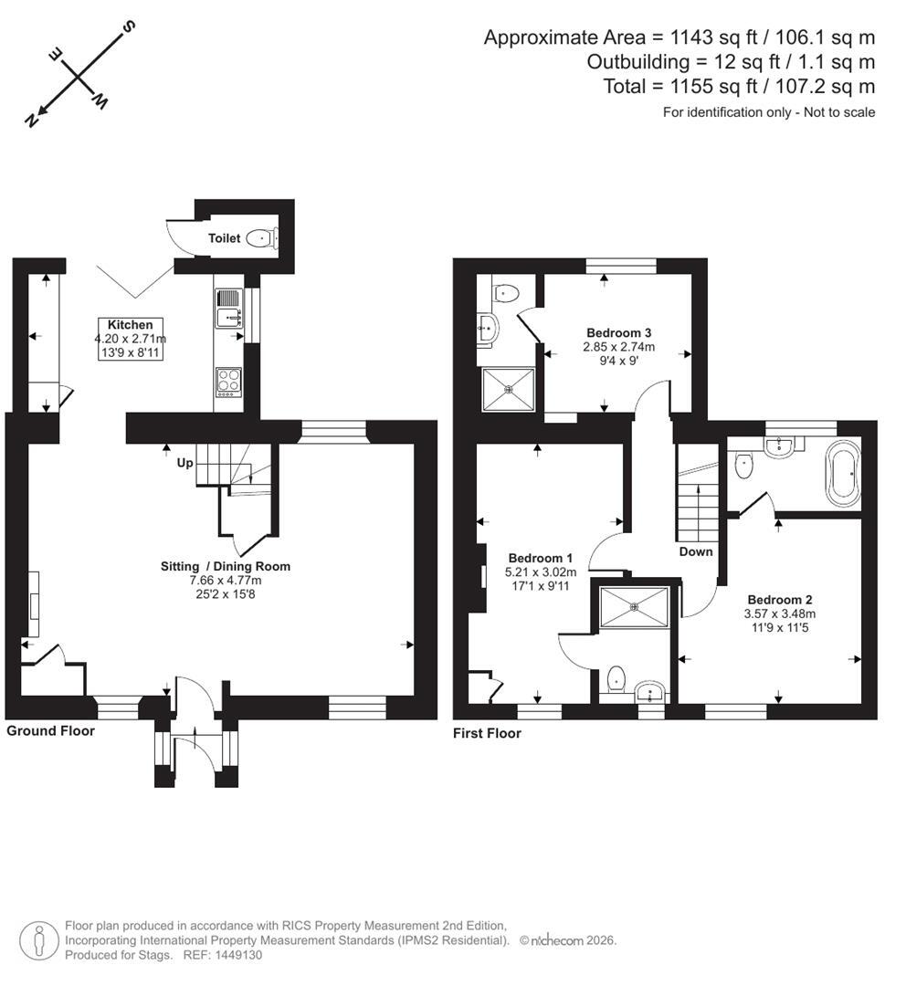 Bolham, Tiverton floorplan